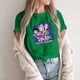 thumbnail image 4 of Moonsky Camiseta unisex Huntrix Dem-0n, colores cómodos, camiseta Huntrix para niñas, camiseta Mira Rumi Joey, merchandising, regalo juvenil para fans del K-pop (Verde L), 4 of 4