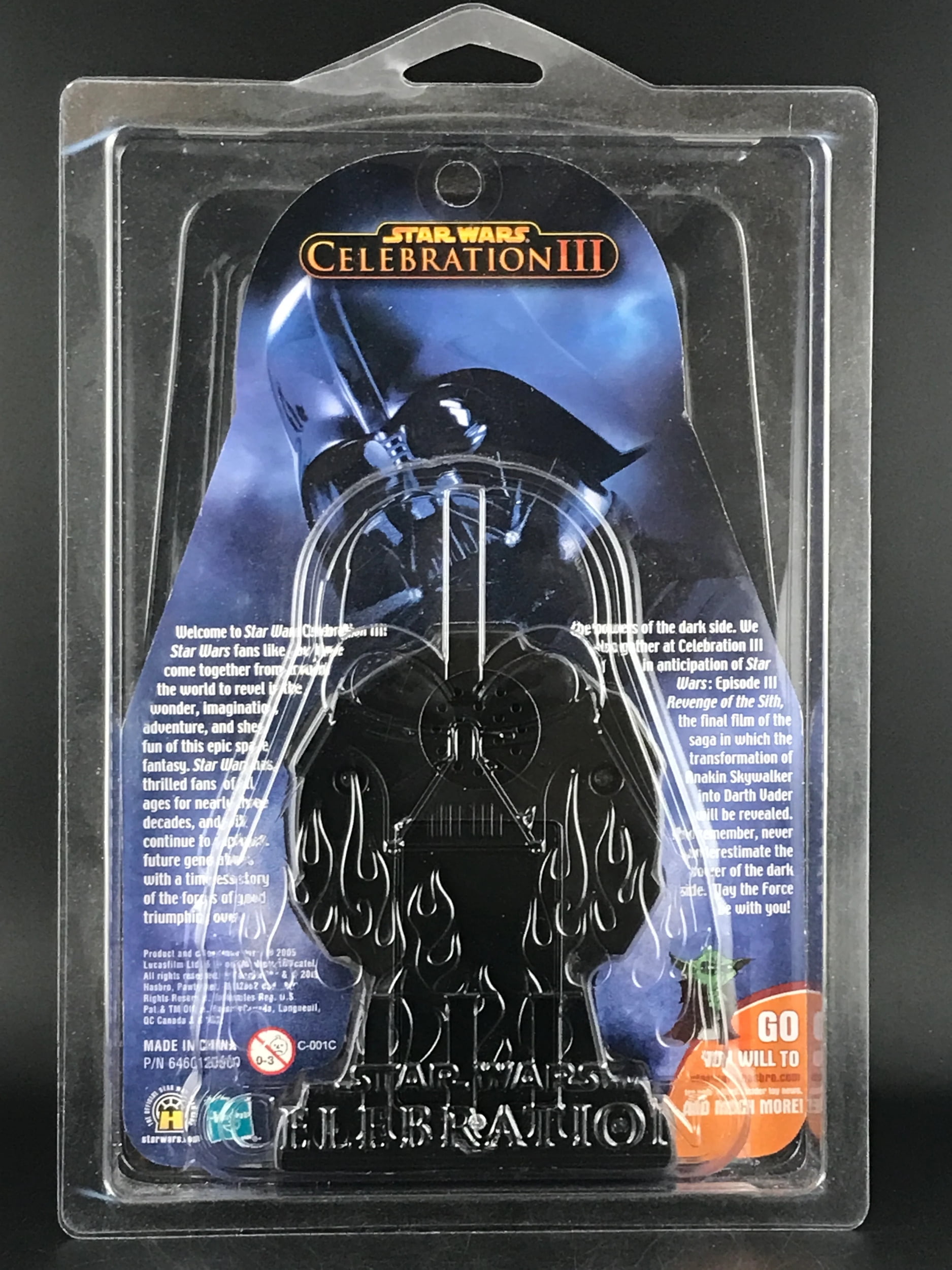 サイン入り セレブレーションIII限定 ダースベイダー ハズブロ サイン入り セレブレーションIII限定 ダースベイダー ハズブロ