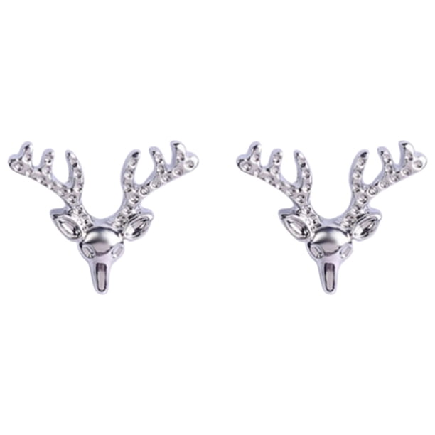 onlyliua Descuentos de Temporada Pendientes Navideños En Forma de Botón, Pendientes Rojos, Árbol de Navidad, Copo de Nieve Europe, Bastón, Accesorios