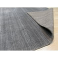 thumbnail image 3 of Tapis Urbain Gris Solide Fait Main, 3 of 4