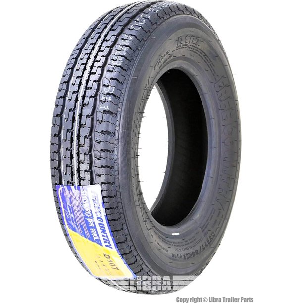 One FREE COUNTRY Premium Trailer Tires ST175/80R13 8PR Load Range D w