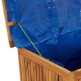 thumbnail image 5 of vidaXL Boîte de Rangement de Jardin avec Roues 90x50x58 cm Bois Massif Acacia, 5 of 5