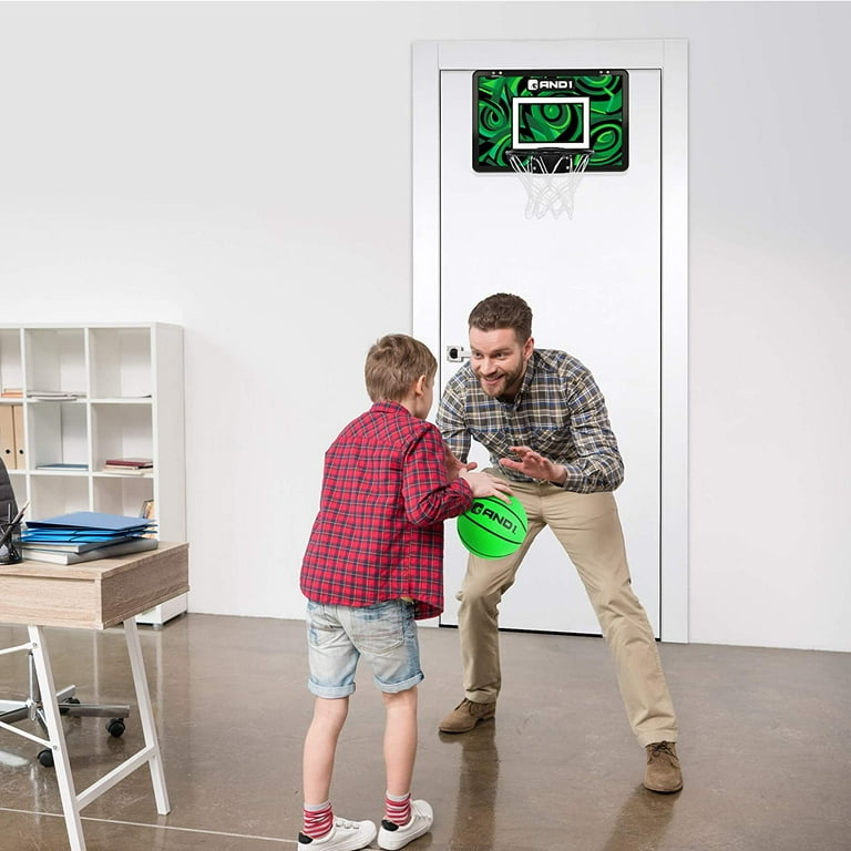 AND1 Over the Door Mini Basketball Hoop - 18 AND1 Over the Door Mini Basketball Hoop - 18