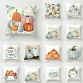 thumbnail image 1 of Automne Récolte Citrouille Rustique Housse de Coussin Taie d'Oreiller Décoration Maison Art, 1 of 5