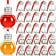 thumbnail image 2 of 10 piezas de adornos para árbol de Navidad rellenables con forma de bombillas de plástico transparente para botellas de agua y bebidas alcohólicas, colgante con forma de campana para decoración de fie, 2 of 5