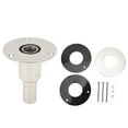 22mm Thru Hull Exhaust Skin Fitting Socket 316 Stainless Steel Tube