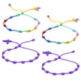 thumbnail image 1 of Dinheiro Pulsera de amistad multicolor Pulsera de hilo de amistad entre padres e hijos Pulsera de hilo juvenil, 1 of 6
