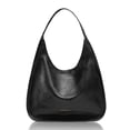 thumbnail image 1 of Bolso de hombro Hobo Purse NEWBELLA de piel sintética para trabajo, color negro, 1 of 9