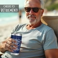thumbnail image 4 of Retirement Gifts for Men 2025 - Retired 2025 Not My Problem Anymore - Retirement Tumbler for Him, Father, Husband - Retired Gifts for Men, Navy Tumbler 20oz, Coworker Leaving, Christmas Gift, 4 of 6