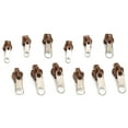 thumbnail image 4 of 12Pcs Universal Zipper Head Repair Kit Replacement for DIY Jackets Jeans Trousers Coats WalletsCoffee, 4 of 14