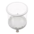 thumbnail image 4 of WHAMVOX Clear Dome Case Preserved Flower Glass Cover 15.50X13.50X13.50CM White, 4 of 8