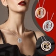 thumbnail image 1 of Ganfancp Collar Día de La Madre Círculo de Aleación de Diamantes de Imitación Colgante Mom Mom Transferencia de Cuentas de Joyería Rebajas Hoy Liquidación 1X Collar, 1 of 2