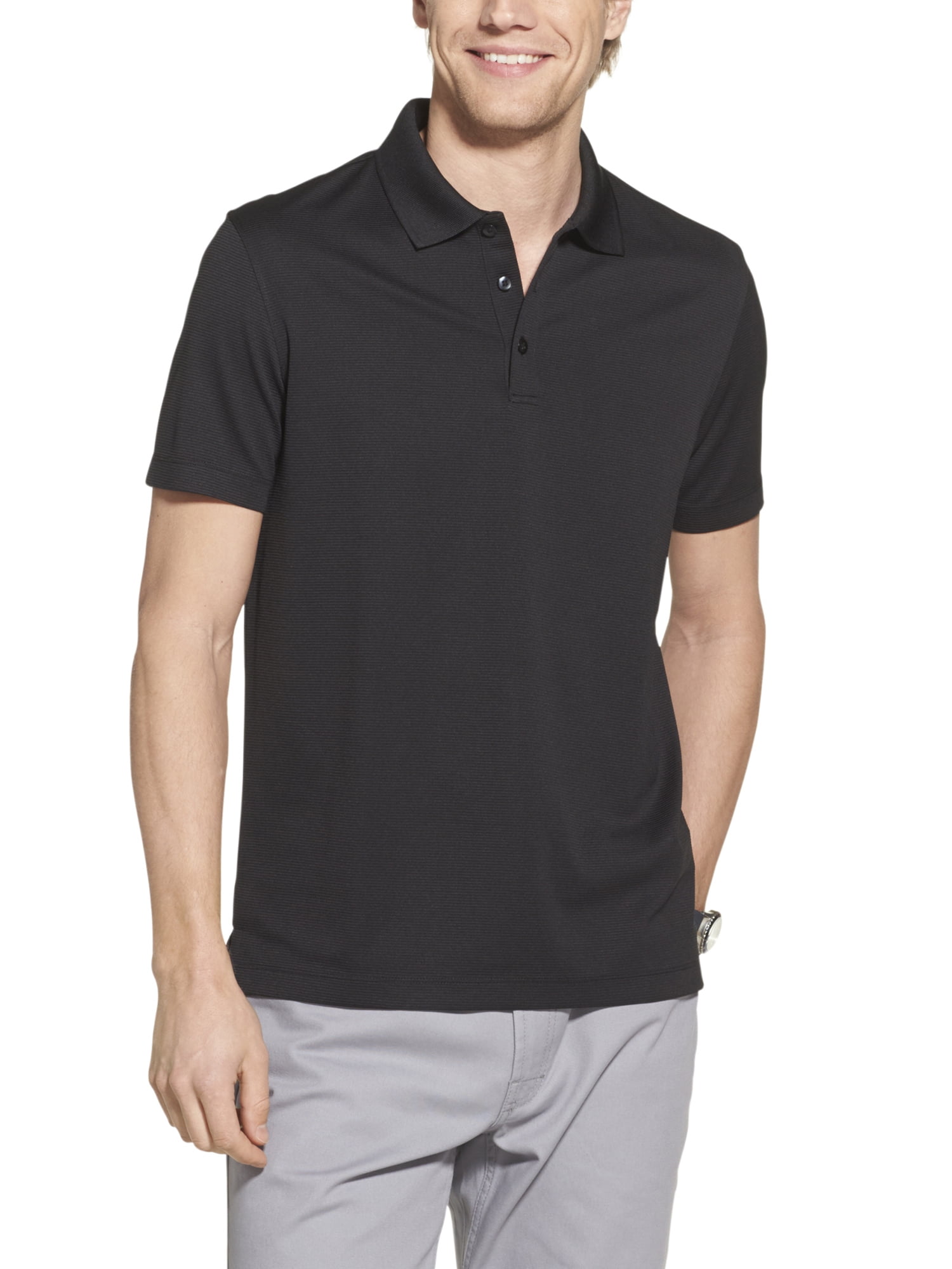 Geoffrey Beene - Geoffrey Beene Men's Short Sleeve Ottoman Polo Shirt ...