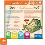 FoxMind Games Cinderella - Granna Fairytale Series, Kids Tile-Laying Boardgame, Help Cinderella Get Ready For The Great Ball Given By The Prince, 1-4 Players, 20 Mins, Toddler & Children Ages 4+