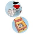 thumbnail image 4 of Bewildely Rosa eterna en caja elegante Rosas nunca marchitas para un amor duradero Regalo único Premium Decoración del hogar rojo, 4 of 6