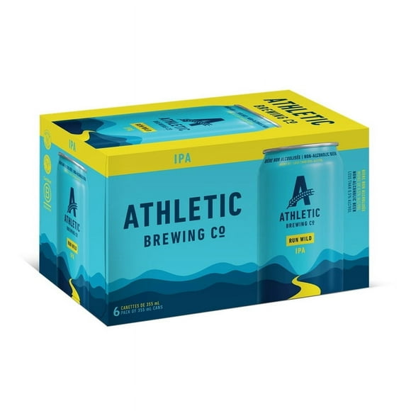 Athletic Brewing Run Wild Sans Alcool IPA 6X355ML