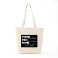 thumbnail image 6 of CafePress - Hospice 2013 Hope Bw Blanket Tote Bag - Unisex Canvas Tote Bag, Beige, 1-Piece, 6 of 7