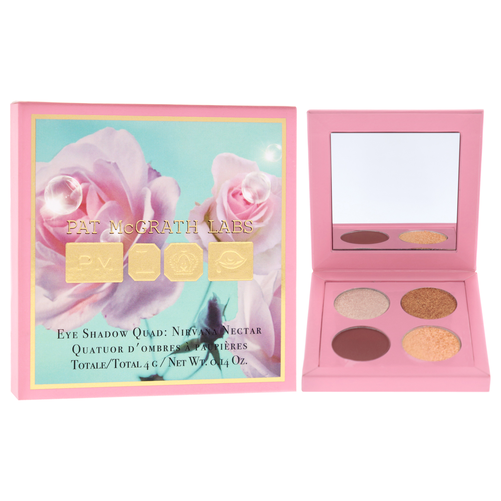Eye Shadow Quad - Nirvana Nectar by Pat Mcgrath Labs for Women - 0.14 oz Eye Shadow