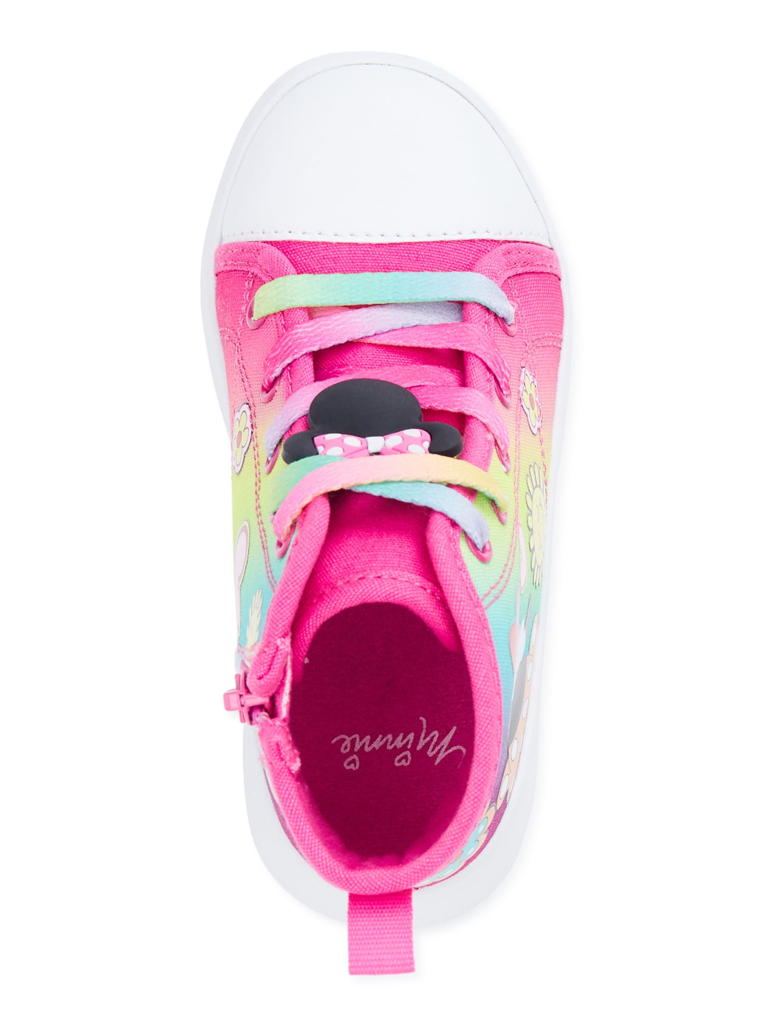 Minnie mouse vans toddler size best sale 7