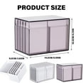 thumbnail image 3 of 10 Layers Acrylic False Eyelash Storage Box Cosmetic Makeup Organizers Eyelash Extensions Storage Case for Woman, 3 of 8