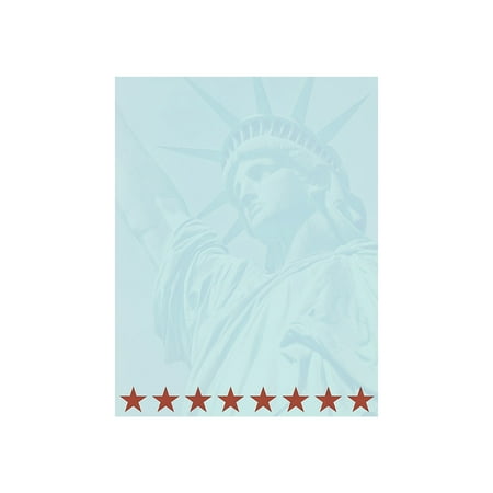 UPC: 0601952190537 | Great Papers Lady Liberty – 10.98 in x 8.5 in – 88 g/m������ – 60 lbs – 80 sheet(s) letterheaded paper