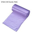thumbnail image 4 of Small Trash Bags for Mini Desktop Cans in Home, Kitchen, Office Use Purple, 4 of 5