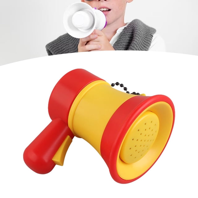 Altavoz llavero juguete mini megáfono encanto niños interacción juguete juguete homontones lindos suministros para fiestas juguete bullhorn altavoz