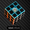 thumbnail image 1 of Cubo mágico de fibra de carbono para aula, adhesivo antideslizante con rotación más rápida, fácil y suave, rompecabezas 3D, principiantes y profesionales, 1 of 2