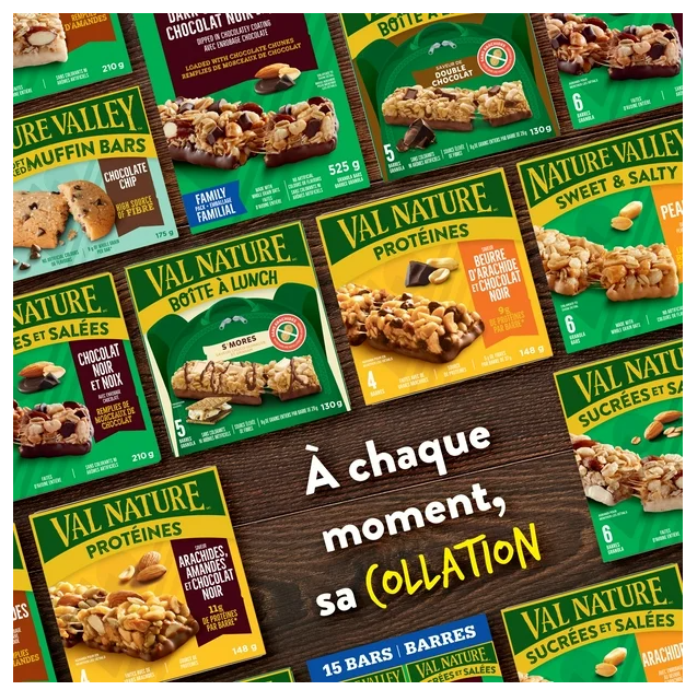 Nature Valley Granola Bars, Sweet and Salty Nut, Roasted Mixed Nut, 6 Bars, 210g (3 Pack)