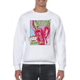 thumbnail image 2 of Officially Licensed Coca Cola Enjoy Coke Pop Art Fizz Design Men's Sweatshirt, 2 of 3