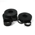 thumbnail image 2 of Attaches de Câble Noires Réutilisables Ensemble Boucle Auto-Adhésive Sangle en Nylon Organisateur Clip Support de Fil Bande de Fixation Largeur 15mm 2 Rouleaux, 2 of 5