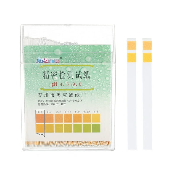 Unique Bargains pH4.5 to pH9 Test Strips 100 Litmus Indicator Paper Alkaline Acid Testing