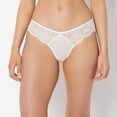 thumbnail image 1 of Diva Cheeky Panty With Afterglow Lace in Ivory, 1 of 5