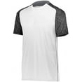 thumbnail image 3 of High Five XS Youth Hawthorn Soccer Jersey White/Black Print/Graphite 322941, 3 of 6