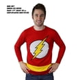 thumbnail image 3 of DC Comics Flash Logo Red Knit Adult Sweater Small, 3 of 3