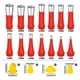 thumbnail image 4 of 20 Pcs Caulking Nozzle, Reusable Stainless Steel Silicone Caulking Finisher Set, Caulking Tool Kit Sx, 4 of 5