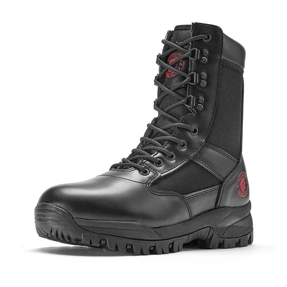 Rockrooster VEGA Men's 8" Tactical Boot Lightweight Military Combat Boots Soft Toe Comfortable Work Boots Desert Boots AB2663-12
