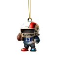 thumbnail image 2 of asddcavvf Interesting Super Wrist Style Rugby Player Acrylic Statue Keychain 2D Design A Sports Souvenir That Fans Can Collect Stone Rain Chains Door Beads for Doorways, 2 of 6