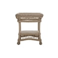 thumbnail image 3 of W Unlimited Saturn Collection Outdoor Garden Patio 3 PC Cappuccino Furniture Conversation Set, 3 of 5