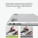 thumbnail image 4 of 1 Pair Laptop Desktop Holder With Pad Zinc Raising Bracket Portable Heat Dissipation Slim Folding, 4 of 5