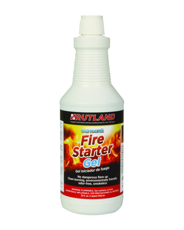 Rutland Products 49Q 1 Quart One Match Gelled Fire Starter