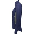 thumbnail image 2 of High Five 371262.H71.L Ladies Free Form Jacket, Navy & Carbon Heather - Large, 2 of 5