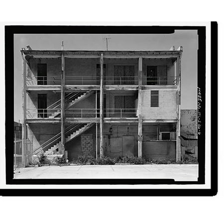 Historic Print, Dade Apartments, 403-405 North Miami Avenue, Miami, Dade County, FL - 6, 18" x 24"