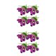 thumbnail image 3 of Ramo de tulipanes artificiales Injueey 9 Cabezas Simulación de tacto real Color Púrpura, 3 of 6