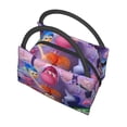 thumbnail image 5 of Lsque inside out 2 Pattern Portable Insulation Lunch Bag, Insulated Food Delivery Bag, Meal Grocery Tote Insulation Bag Large Capacity Reusable Warming Bag, 5 of 9
