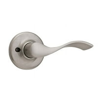 Kwikset Balboa Satin Nickel Steel Passage Lever 3 Right or Left Handed