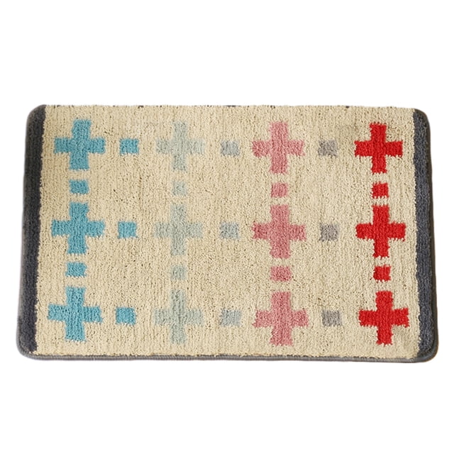 Tapetes absorbentes para baño, tapetes antideslizantes en la entrada del baño, tapetes para puertas del hogar, tapetes para puertas