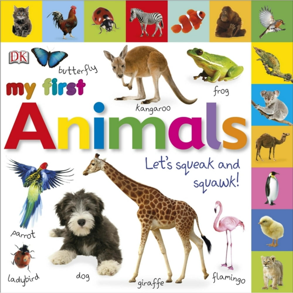 My First Animals Let's Squeak and Squawk (My First Board Book) (Board