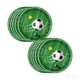 thumbnail image 2 of Decoración del hogar, decoración de habitaciones, decoración de paredes 10 platos de cena con temática de fútbol Platos de papel para fiestas de fútbol Platos con patrones de balones deportivos Sumini, 2 of 6