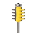 thumbnail image 2 of Vástago Reversible Zulema para Juntas Ruteador de Brocas Herramienta de Carpintería Finger Joint Router Bit, 2 of 5